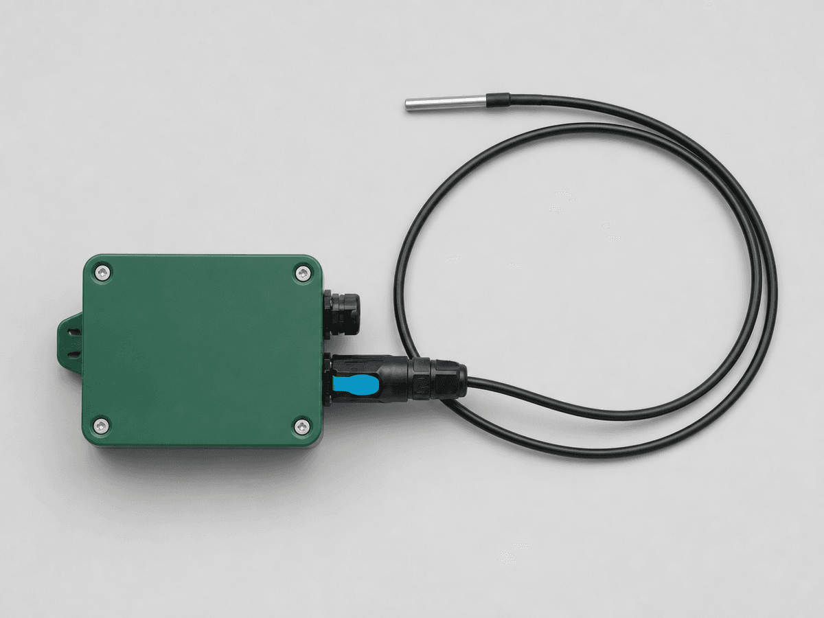 Temperatursensor mit Messkabel